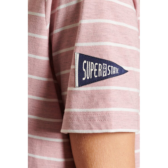 SUPERDRY VINTAGE LOGO SOURCE STRIPE ΜΠΛΟΥΖΑ ΓΥΝΑΙΚEIA W1010692A-6OR
