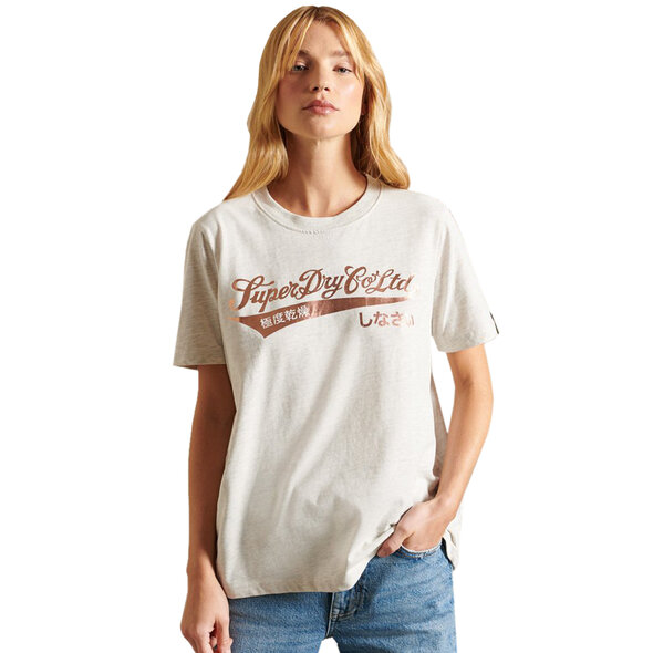 SUPERDRY SCRIPT STYLE WORKWEAR FOIL ΜΠΛΟΥΖΑ ΓΥΝΑΙΚEIA W1010694A-43D
