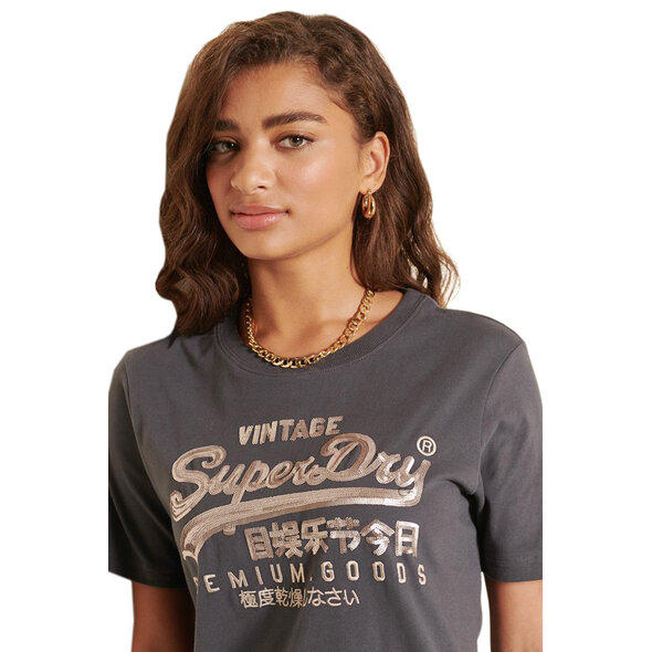 SUPERDRY VINTAGE LOGO TONAL ΜΠΛΟΥΖΑ ΓΥΝΑΙΚEIA W1010696A-00Q