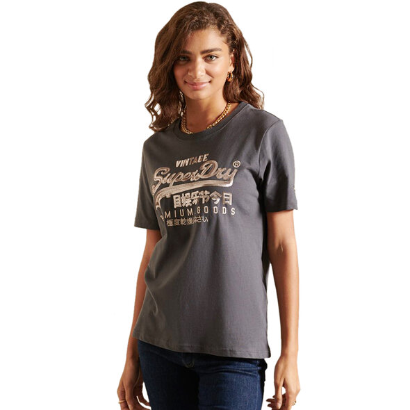 SUPERDRY VINTAGE LOGO TONAL ΜΠΛΟΥΖΑ ΓΥΝΑΙΚEIA W1010696A-00Q