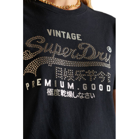 SUPERDRY VINTAGE LOGO TONAL ΜΠΛΟΥΖΑ ΓΥΝΑΙΚEIA W1010696A-12A