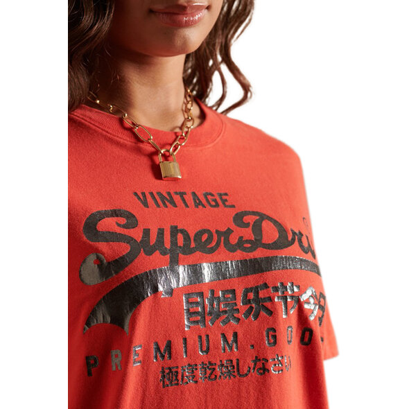 SUPERDRY VINTAGE LOGO TONAL ΜΠΛΟΥΖΑ ΓΥΝΑΙΚEIA W1010696A-5OO