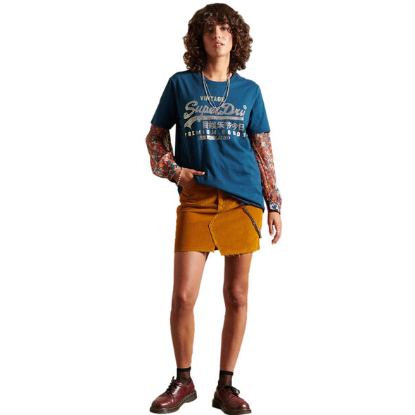 SUPERDRY VINTAGE LOGO TONAL ΜΠΛΟΥΖΑ ΓΥΝΑΙΚEIA W1010696A-92N