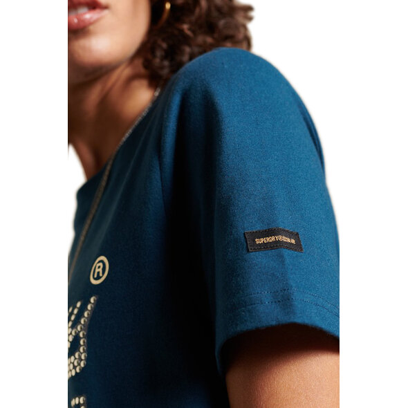 SUPERDRY VINTAGE LOGO TONAL ΜΠΛΟΥΖΑ ΓΥΝΑΙΚEIA W1010696A-92N
