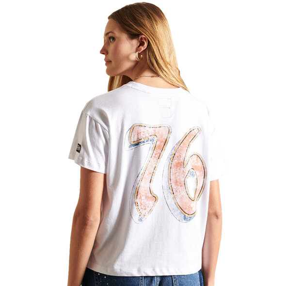 SUPERDRY BOHO GRAPHIC CROP BOXY ΜΠΛΟΥΖΑ ΓΥΝΑΙΚEIA W1010728A-01C