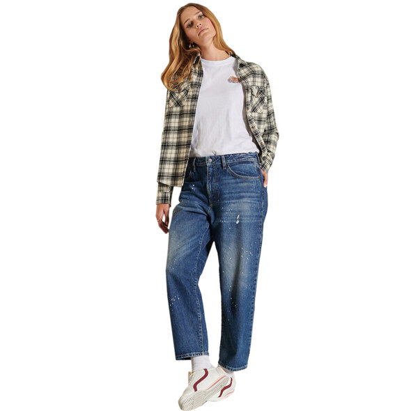SUPERDRY BOHO GRAPHIC CROP BOXY ΜΠΛΟΥΖΑ ΓΥΝΑΙΚEIA W1010728A-01C