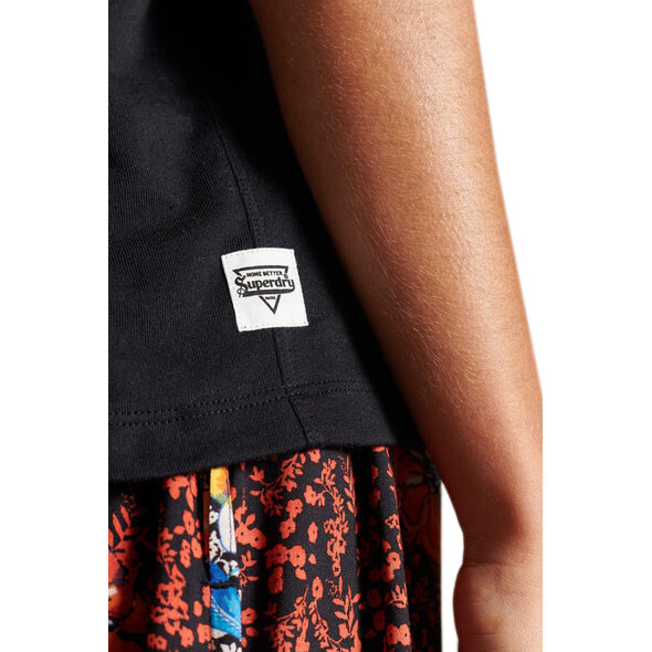 SUPERDRY BOHO GRAPHIC CROP BOXY ΜΠΛΟΥΖΑ ΓΥΝΑΙΚEIA W1010728A-02A