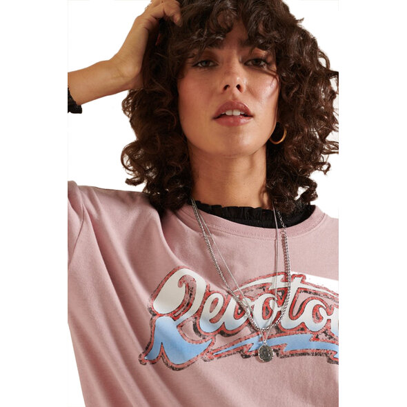 SUPERDRY BOHO GRAPHIC BOX FIT ΜΠΛΟΥΖΑ ΓΥΝΑΙΚEIA W1010729A-10R