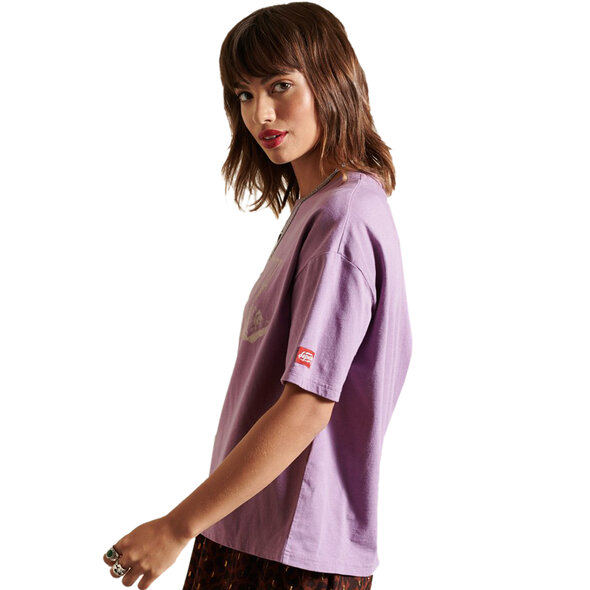 SUPERDRY BOHO GRAPHIC BOX FIT ΜΠΛΟΥΖΑ ΓΥΝΑΙΚEIA W1010729A-5OI