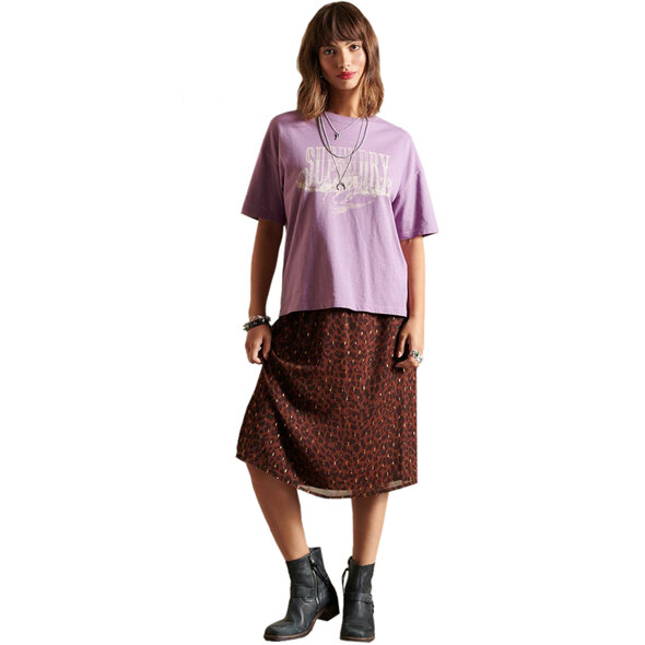 SUPERDRY BOHO GRAPHIC BOX FIT ΜΠΛΟΥΖΑ ΓΥΝΑΙΚEIA W1010729A-5OI