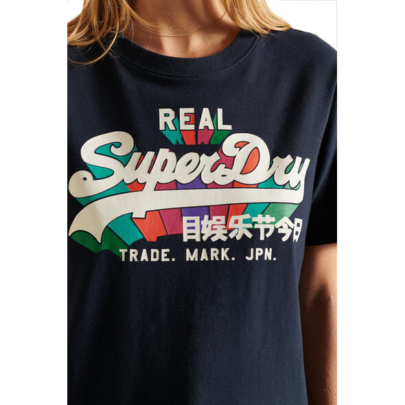 SUPERDRY VINTAGE LOGO RAINBOW ΜΠΛΟΥΖΑ ΓΥΝΑΙΚEIA W1010730A-98T