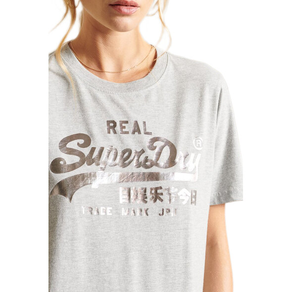 SUPERDRY VINTAGE LOGO BOHO SPARKLE ΜΠΛΟΥΖΑ ΓΥΝΑΙΚEIA W1010731A-07Q