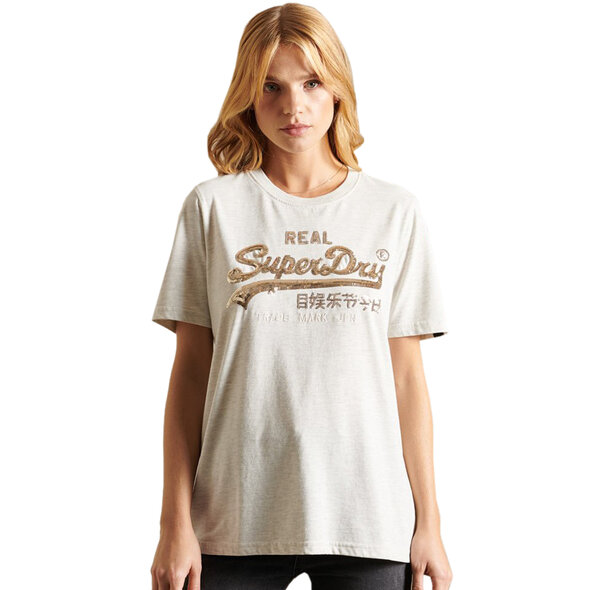 SUPERDRY VINTAGE LOGO BOHO SPARKLE ΜΠΛΟΥΖΑ ΓΥΝΑΙΚEIA W1010731A-10C