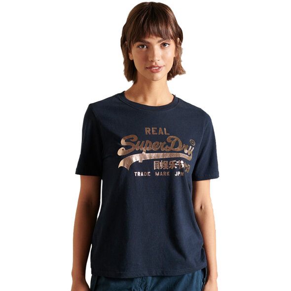 SUPERDRY VINTAGE LOGO BOHO SPARKLE ΜΠΛΟΥΖΑ ΓΥΝΑΙΚEIA W1010731A-98T