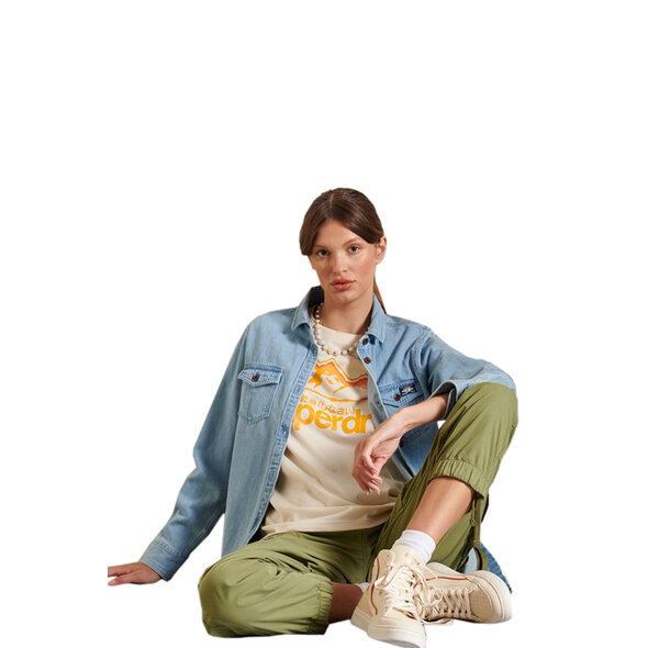 SUPERDRY CORE LOGO GREAT OUTDOORS ΜΠΛΟΥΖΑ ΓΥΝΑΙΚEIA W1010732A-10C