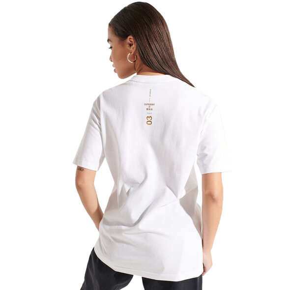 SUPERDRY CORPORATE LOGO FOIL ΜΠΛΟΥΖΑ ΓΥΝΑΙΚEIA W1010736A-01C