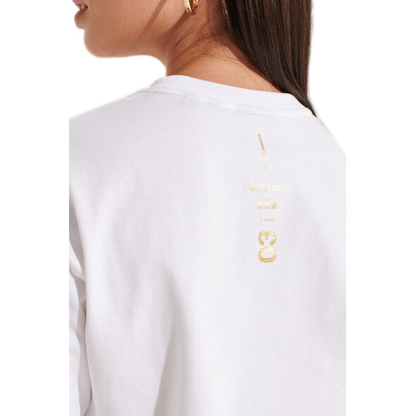 SUPERDRY CORPORATE LOGO FOIL ΜΠΛΟΥΖΑ ΓΥΝΑΙΚEIA W1010736A-01C