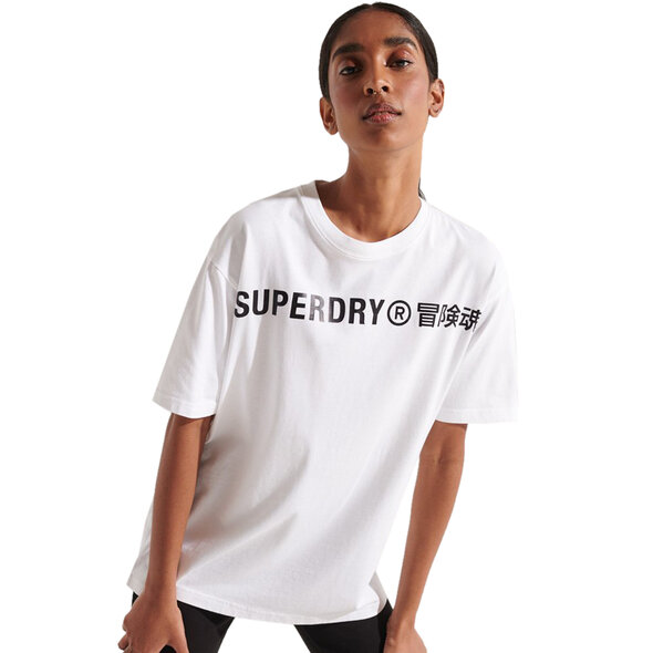SUPERDRY CORPORATE LOGO FOIL ΜΠΛΟΥΖΑ ΓΥΝΑΙΚEIA W1010736A-42C