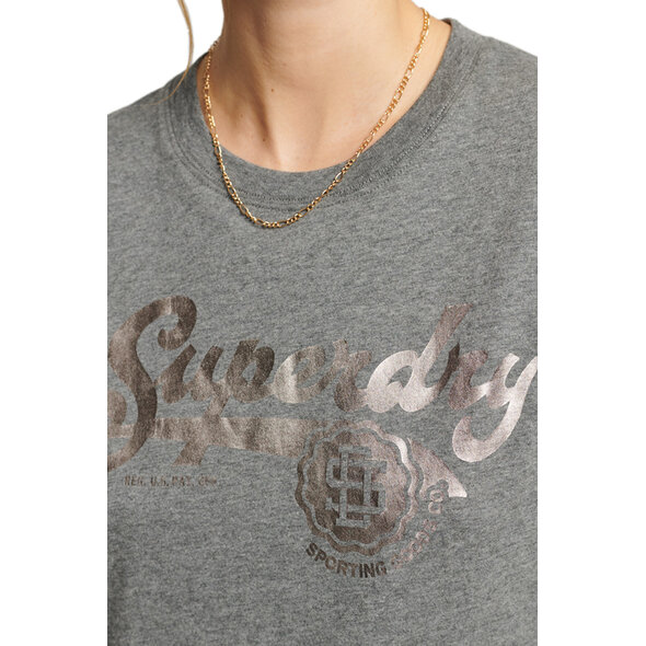 SUPERDRY VINTAGE SCRIPT STYLE COLLEGE ΜΠΛΟΥΖΑ ΓΥΝΑΙΚEIA W1010793A-5XZ