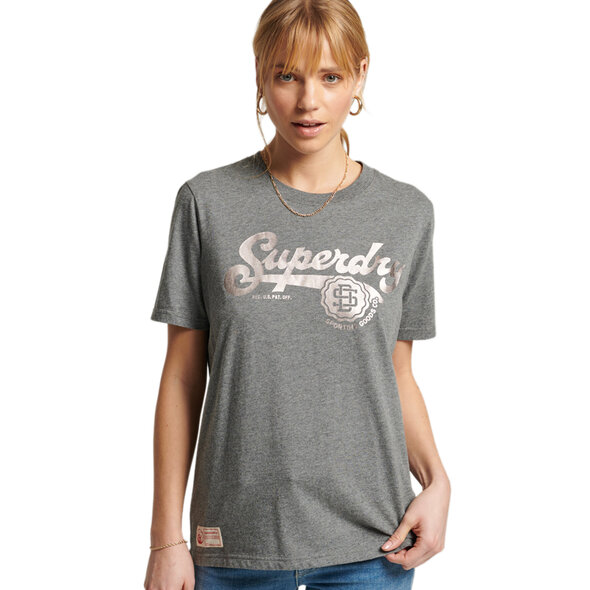 SUPERDRY VINTAGE SCRIPT STYLE COLLEGE ΜΠΛΟΥΖΑ ΓΥΝΑΙΚEIA W1010793A-5XZ