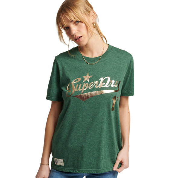 SUPERDRY VINTAGE SCRIPT STYLE COLLEGE ΜΠΛΟΥΖΑ ΓΥΝΑΙΚEIA W1010793A-6CV