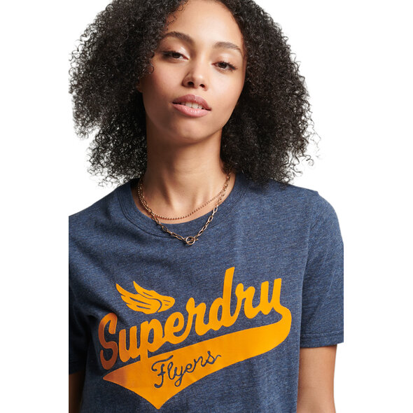 SUPERDRY VINTAGE SCRIPT STYLE COLLEGE ΜΠΛΟΥΖΑ ΓΥΝΑΙΚEIA W1010793A-ZE2