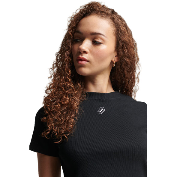 SUPERDRY FITTED CROP TOP ΓΥΝΑΙΚEIO W1010808A-02A