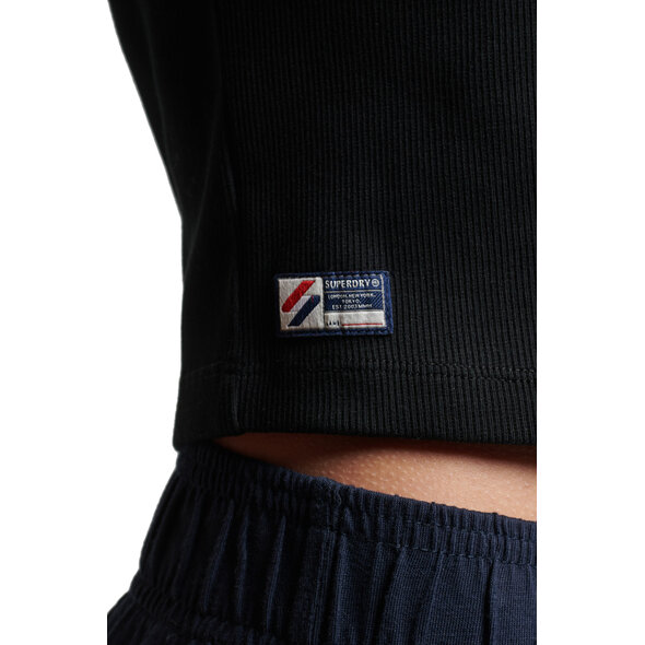 SUPERDRY FITTED CROP TOP ΓΥΝΑΙΚEIO W1010808A-02A
