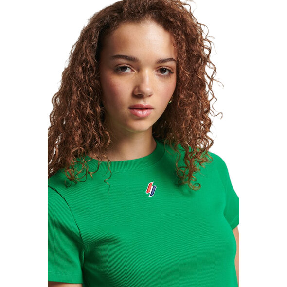 SUPERDRY FITTED CROP TOP ΓΥΝΑΙΚEIO W1010808A-92E