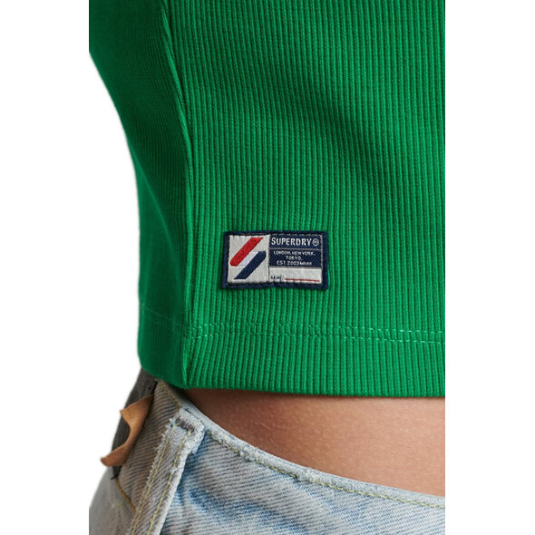 SUPERDRY FITTED CROP TOP ΓΥΝΑΙΚEIO W1010808A-92E