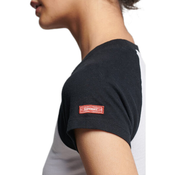 SUPERDRY VINTAGE BASEBALL CROP TOP ΓΥΝΑΙΚEIO W1010817A-05C