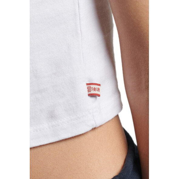 SUPERDRY VINTAGE BASEBALL CROP TOP ΓΥΝΑΙΚEIO W1010817A-05C
