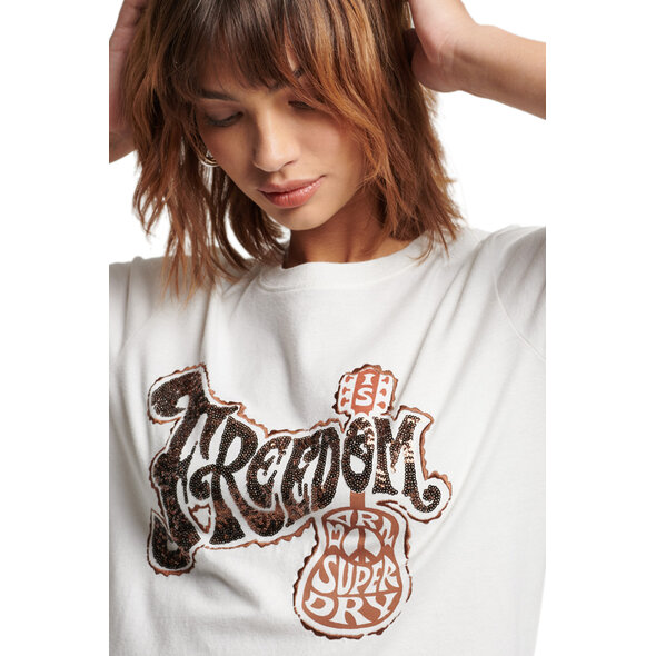 SUPERDRY VINTAGE EMBELLISH ΜΠΛΟΥΖΑ ΓΥΝΑΙΚEIA W1010982A-96C