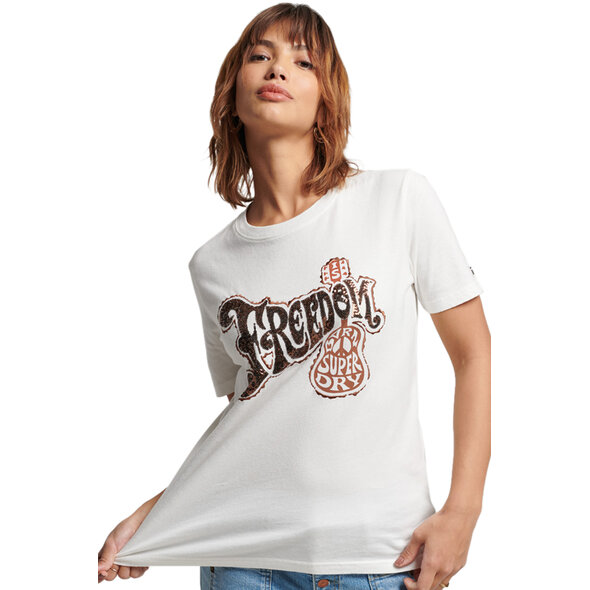SUPERDRY VINTAGE EMBELLISH ΜΠΛΟΥΖΑ ΓΥΝΑΙΚEIA W1010982A-96C