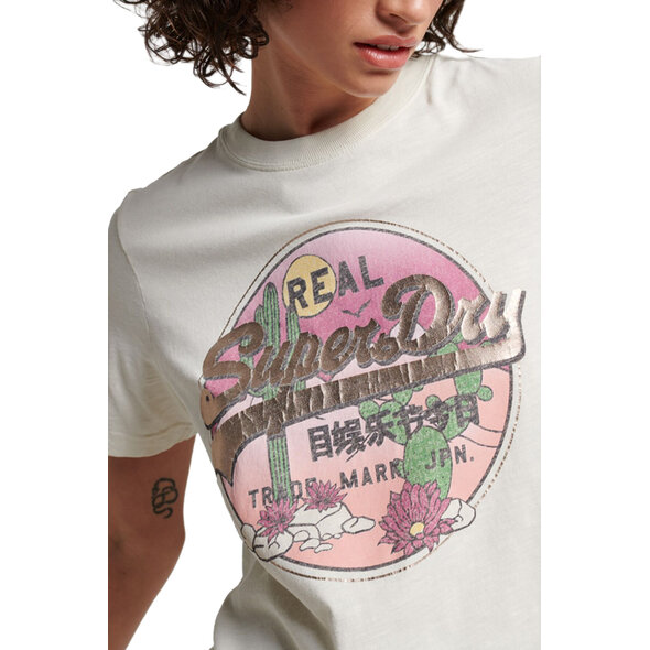 SUPERDRY VINTAGE LOGO NARRATIVE ΜΠΛΟΥΖΑ ΓΥΝΑΙΚEIA W1010985A-71D