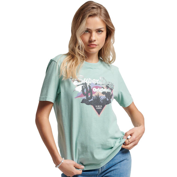 SUPERDRY VINTAGE LOGO NARRATIVE ΜΠΛΟΥΖΑ ΓΥΝΑΙΚEIA W1010985A-8WD