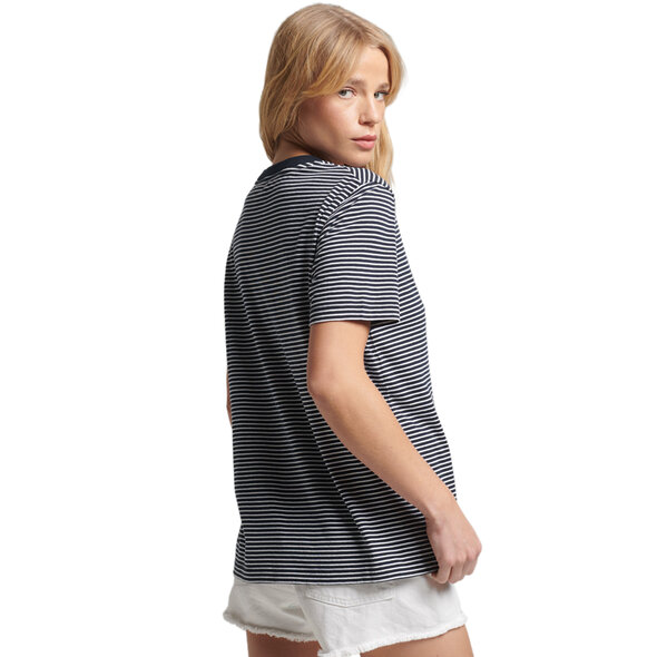 SUPERDRY VINTAGE LOGO STRIPE ΜΠΛΟΥΖΑ ΓΥΝΑΙΚEIA W1010990A-6WR