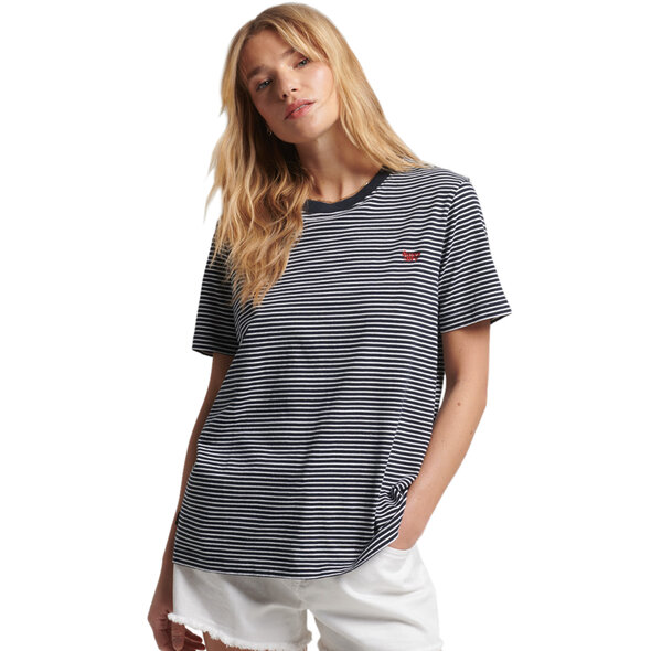 SUPERDRY VINTAGE LOGO STRIPE ΜΠΛΟΥΖΑ ΓΥΝΑΙΚEIA W1010990A-6WR
