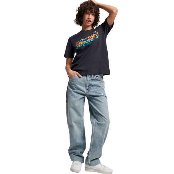 SUPERDRY VINTAGE SCRIPTED INFILL ΜΠΛΟΥΖΑ ΓΥΝΑΙΚEIA W1011054A-98T