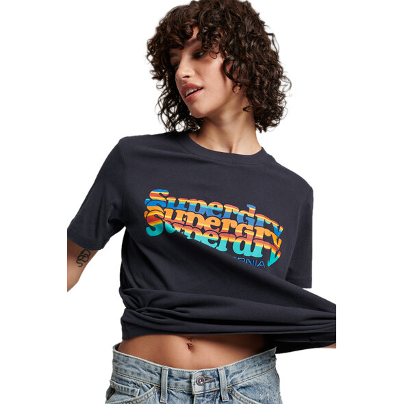 SUPERDRY VINTAGE SCRIPTED INFILL ΜΠΛΟΥΖΑ ΓΥΝΑΙΚEIA W1011054A-98T