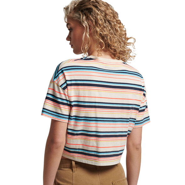 SUPERDRY VINTAGE BOXY TIE FRONT ΜΠΛΟΥΖΑ ΓΥΝΑΙΚEIA W1011087A-8ZX