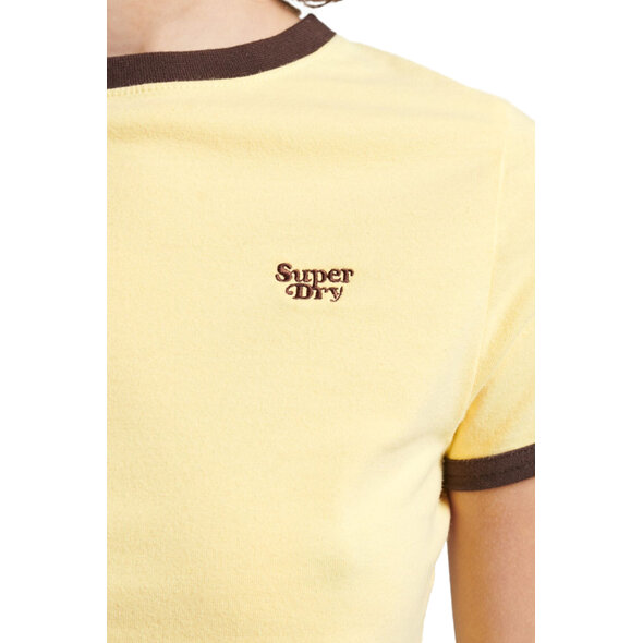 SUPERDRY VINTAGE RINGER CROP TOP ΓΥΝΑΙΚEIO W1011118A-9AW