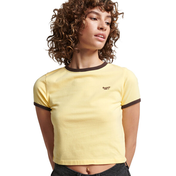 SUPERDRY VINTAGE RINGER CROP TOP ΓΥΝΑΙΚEIO W1011118A-9AW