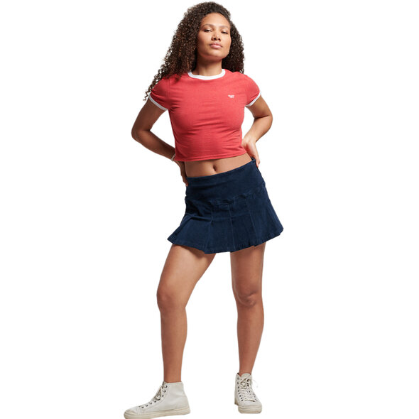 SUPERDRY VINTAGE RINGER CROP TOP ΓΥΝΑΙΚEIO W1011118A-9EA