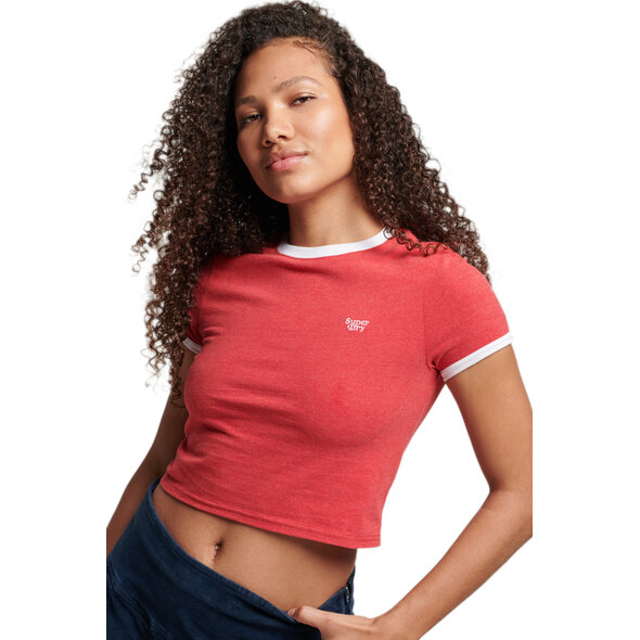 SUPERDRY VINTAGE RINGER CROP TOP ΓΥΝΑΙΚEIO W1011118A-9EA