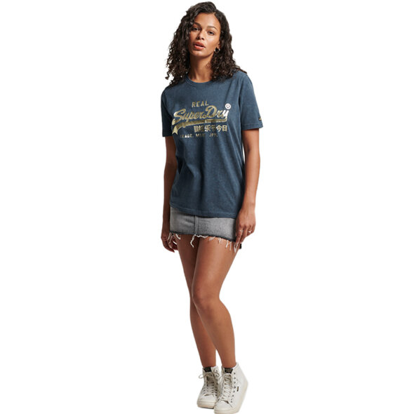 SUPERDRY VINTAGE LOGO EMBELLISHED ΜΠΛΟΥΖΑ ΓΥΝΑΙΚEIA W1011143A-34T