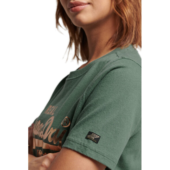 SUPERDRY VINTAGE LOGO EMBELLISHED ΜΠΛΟΥΖΑ ΓΥΝΑΙΚEIA W1011143A-5WF