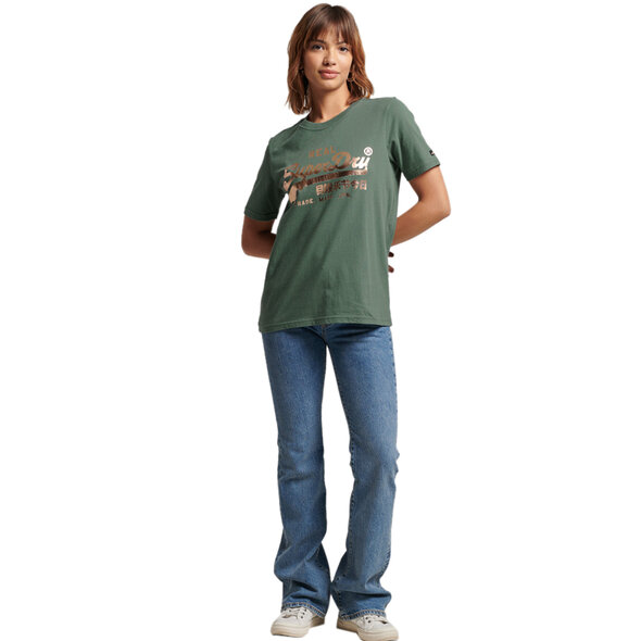SUPERDRY VINTAGE LOGO EMBELLISHED ΜΠΛΟΥΖΑ ΓΥΝΑΙΚEIA W1011143A-5WF