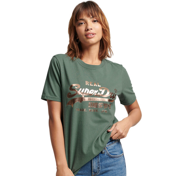 SUPERDRY VINTAGE LOGO EMBELLISHED ΜΠΛΟΥΖΑ ΓΥΝΑΙΚEIA W1011143A-5WF