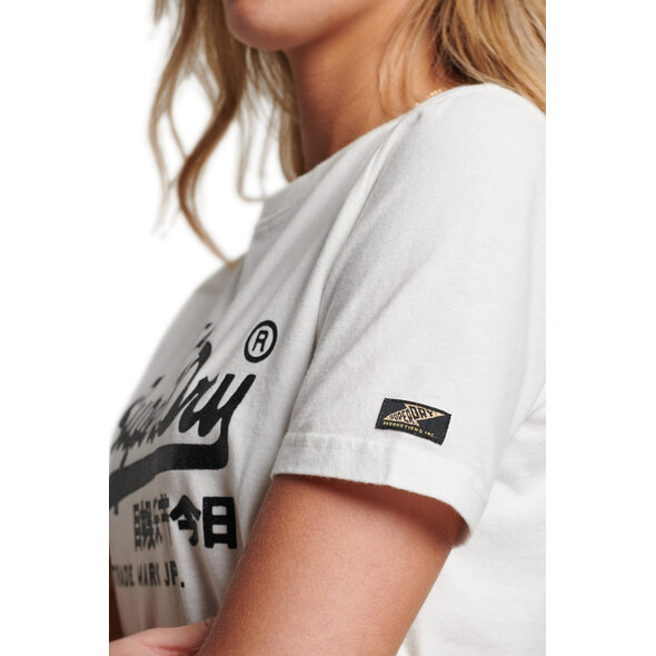 SUPERDRY VINTAGE LOGO EMBELLISHED ΜΠΛΟΥΖΑ ΓΥΝΑΙΚEIA W1011143A-71D